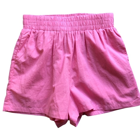 Charlie Holiday Casey Shorts Pink Cotton Size 4 - Picture 1 of 10